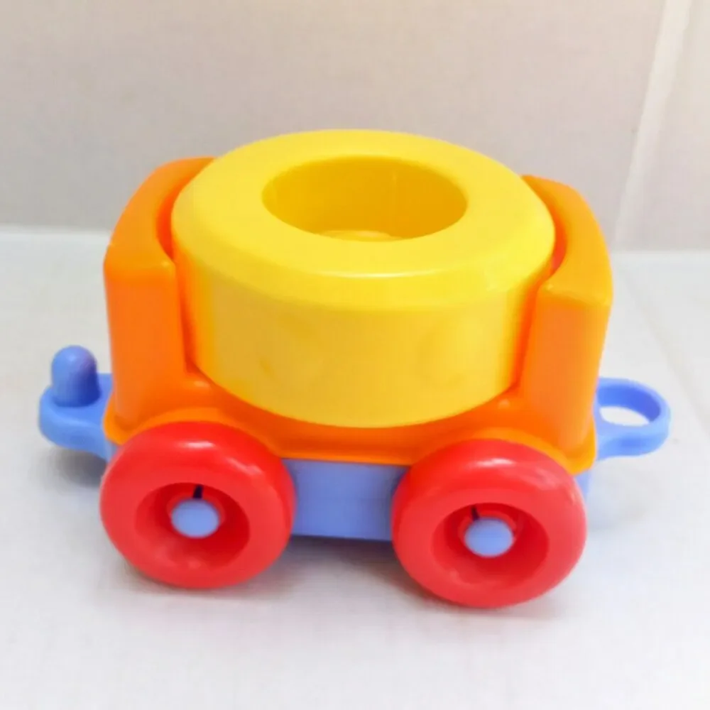 Fisher Price Silly Safari Rattle & Roll Animal Train-2015-DMC44-No Peg Pals